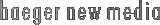 haeger new media
                    -Logo